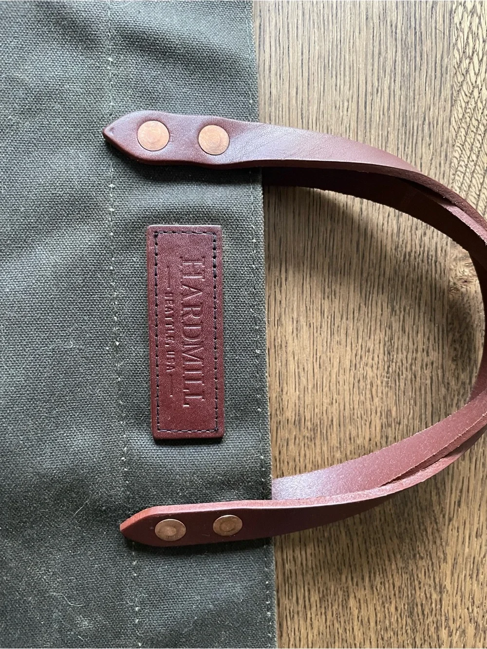 Hardmill Waxed Tote